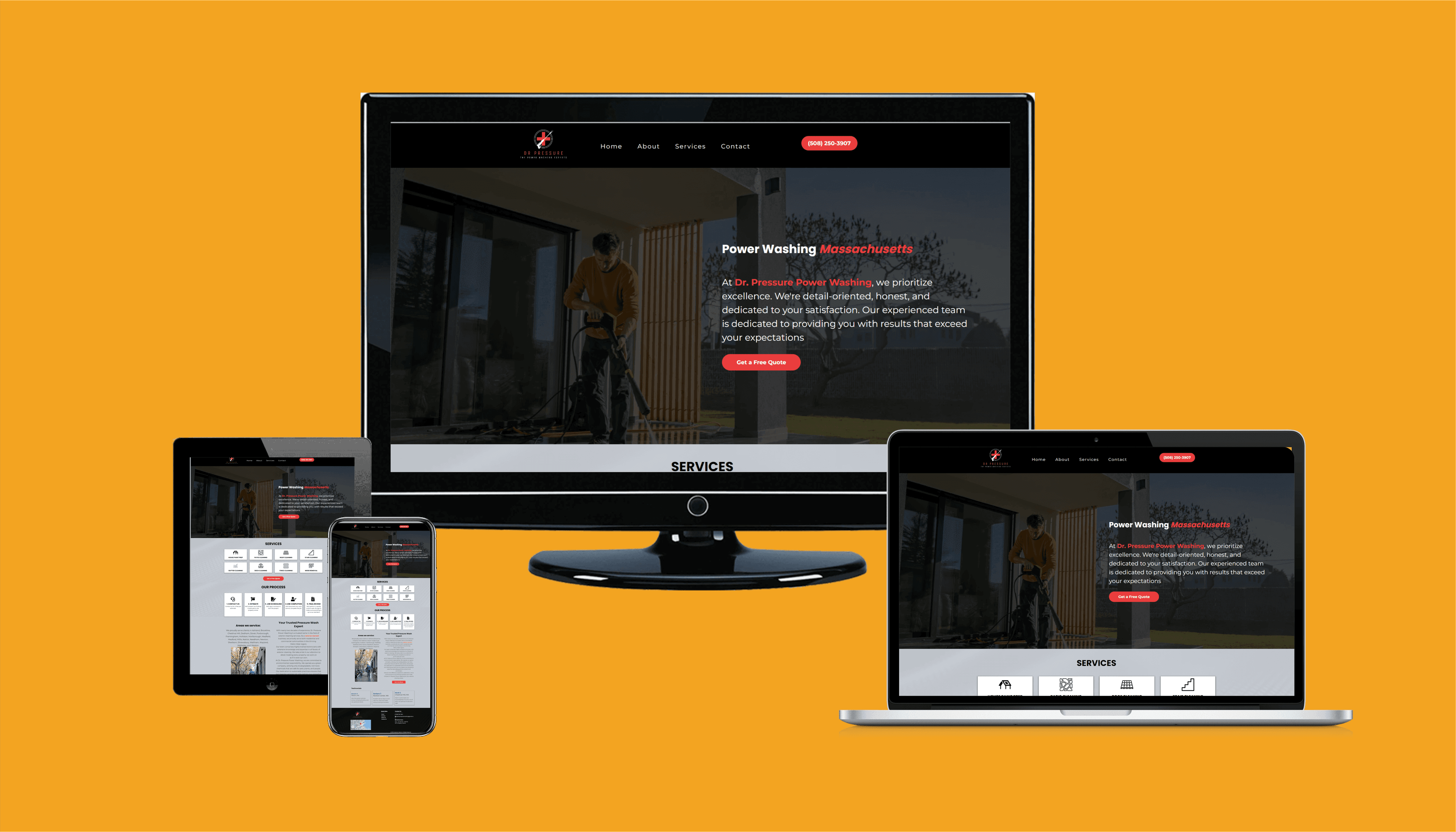 Power Washing Online Quoting